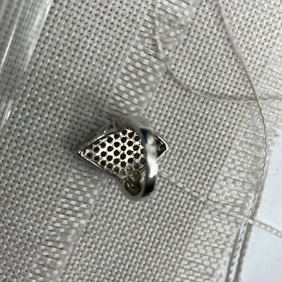 Vintage Estate 925 Sterling Silver Amethyst Statement Ring - Size 7 - Picture 14 of 17